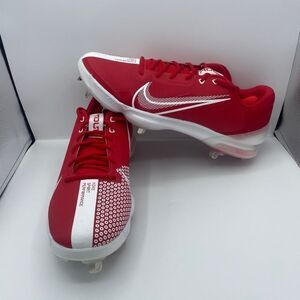 Nike Force Zoom Trout 7 Pro Metal Baseball Cleats Red MEN'S Size 14 CQ7224 602